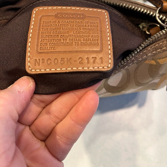 Coach Women's Chelsea Optic C Demi Purse Signature Monogram Jacquard Hobo Bag - Picture 2 of 4